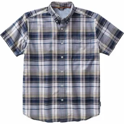 Royal Robbins Men's Go Everywhere Oxford Plaid SS Shirt