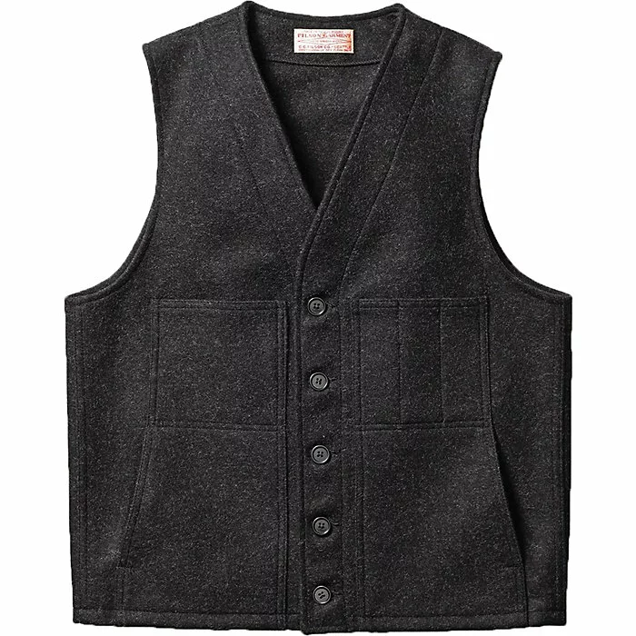 Filson Men's Mackinaw Wool Vest 1 Filson Men's Mackinaw Wool Vest
