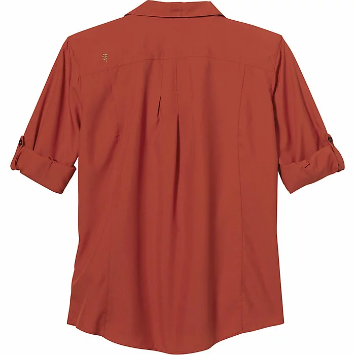 Royal Robbins Women's Expedition Chill Stretch 3/4 Sleeve Shirt 5 Royal Robbins Women's Expedition Chill Stretch 3/4 Sleeve Shirt - Image 5