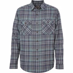 Royal Robbins Men's Performance Flannel LS Plaid Shirt