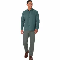 Royal Robbins Men's Desert Pucker Dry LS Shirt -Royal Robbins Sales 10382604x1103715 zm