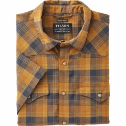Filson Men's Snap Front Guide SS Shirt -Royal Robbins Sales 10484947x1219997 vAlt image 1