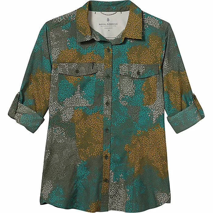 Royal Robbins Women's Expedition Print LS Shirt 4 Royal Robbins Women's Expedition Print LS Shirt - Image 4