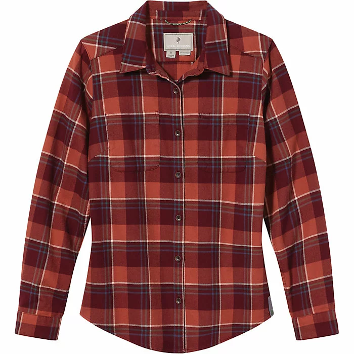 Royal Robbins Women's Lieback Organic Cottle LS Flannel 4 Royal Robbins Women's Lieback Organic Cottle LS Flannel - Image 4