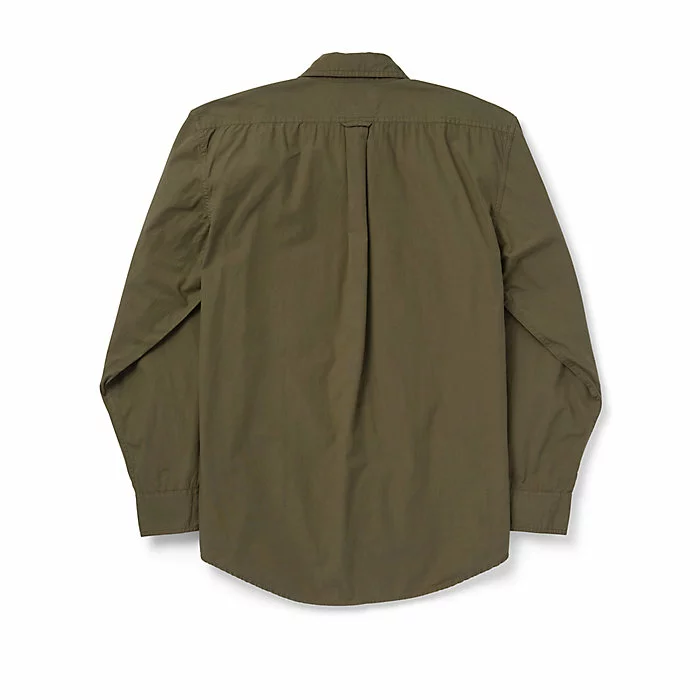 Filson Men's Washed Feather Cloth Shirt 2 Filson Men's Washed Feather Cloth Shirt - Image 2