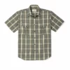 Filson Men's Washed SS Feather Cloth Shirt