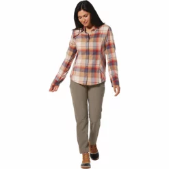 Royal Robbins Women's Dream Trekker Flannel LS Shirt -Royal Robbins Sales 10531677x1242412 zm