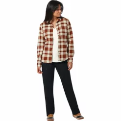 Royal Robbins Women's Lieback Organic Cotton Flannel LS Shirt