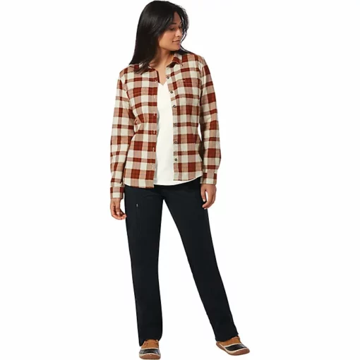 Royal Robbins Women's Lieback Organic Cotton Flannel LS Shirt -Royal Robbins Sales 10531683x1242420 zm