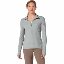 Royal Robbins Women's Venturelayer 200 1/4 Zip LS Top