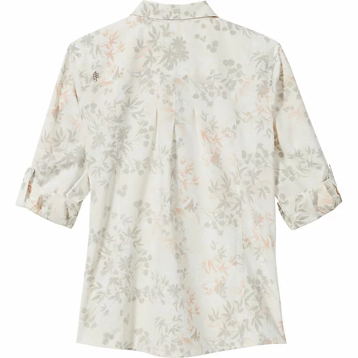Royal Robbins Women's Expedition II Printed 3/4 Sleeve Shirt 4 Royal Robbins Women's Expedition II Printed 3/4 Sleeve Shirt - Image 4