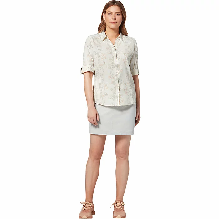 Royal Robbins Women's Expedition II Printed 3/4 Sleeve Shirt 2 Royal Robbins Women's Expedition II Printed 3/4 Sleeve Shirt - Image 2