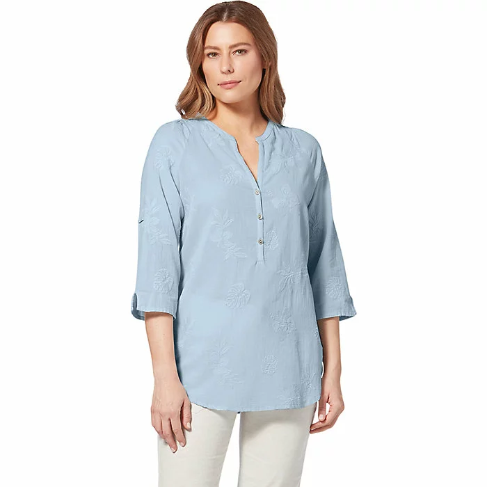 Royal Robbins Women's Oasis II 3/4 Sleeve Tunic 2 Royal Robbins Women's Oasis II 3/4 Sleeve Tunic - Image 2