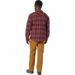 Royal Robbins Men's Snowcap Lined Flannel LS Shirt -Royal Robbins Sales 10576303x1262080 vAlt1